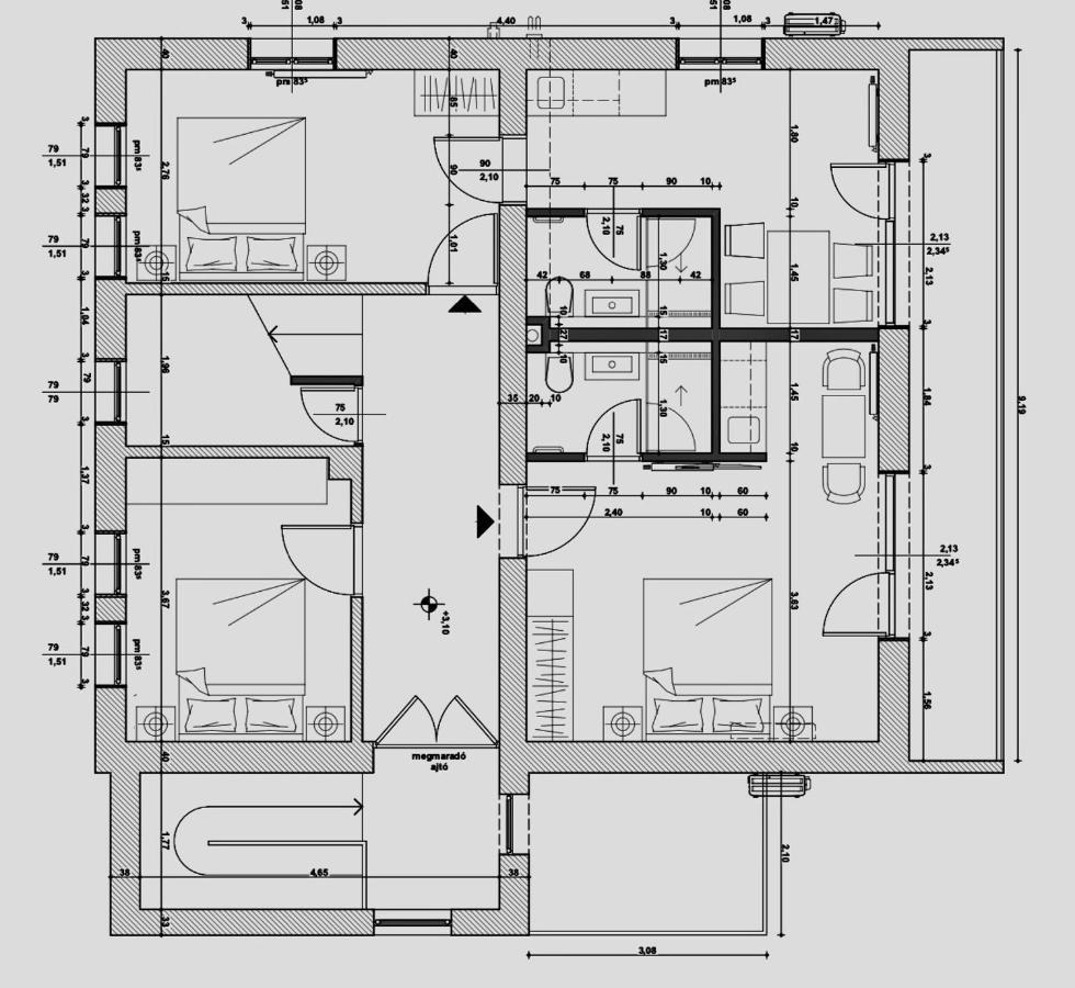 Libas Apartman Кестхей Екстер'єр фото